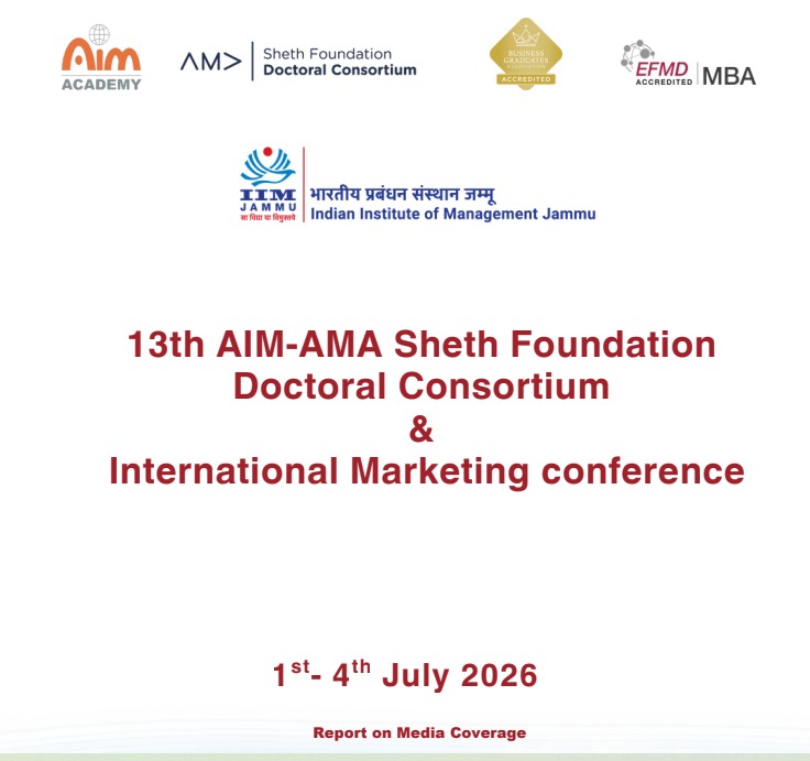IIM Jammu Brings Together Global Marketing Luminaries at the Inauguration of the International Marketing Conference 2026